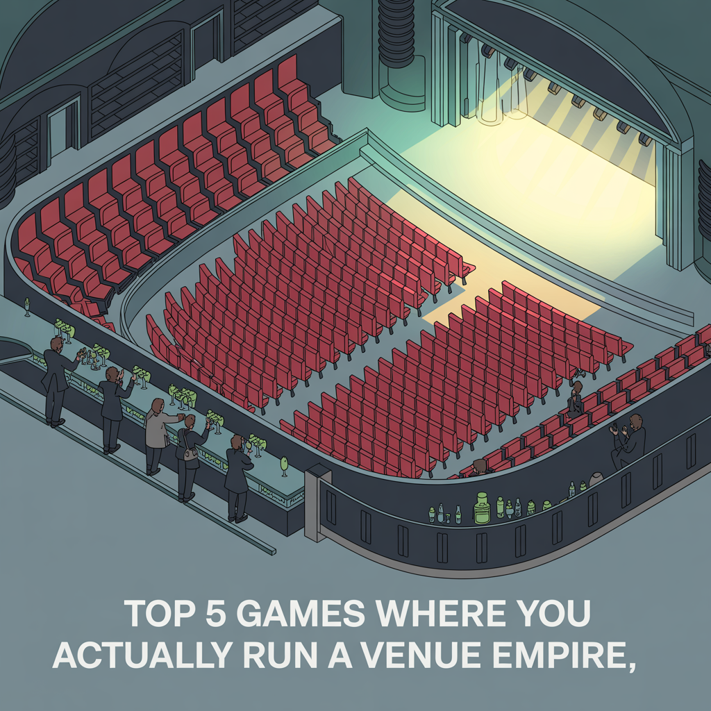 Top 5 games where you actually run a venue empire